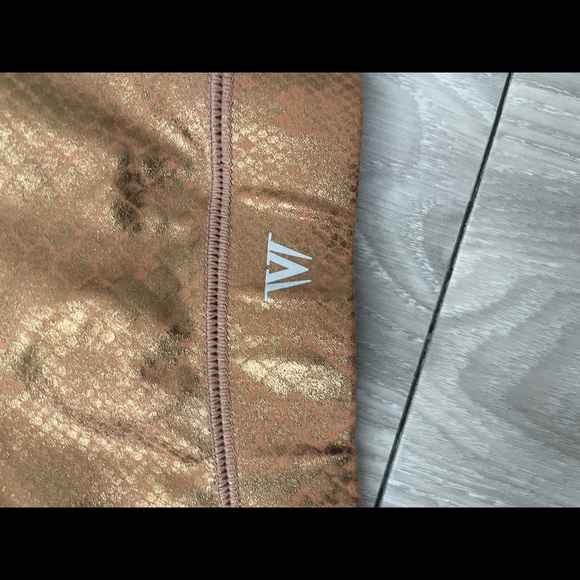 IVL One Shoulder Bra - Chipmunk Bronze Snake size 4 - Picture 4 of 5